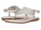 Aerosoles Conchlusion (silver Snake) Women's Sandals