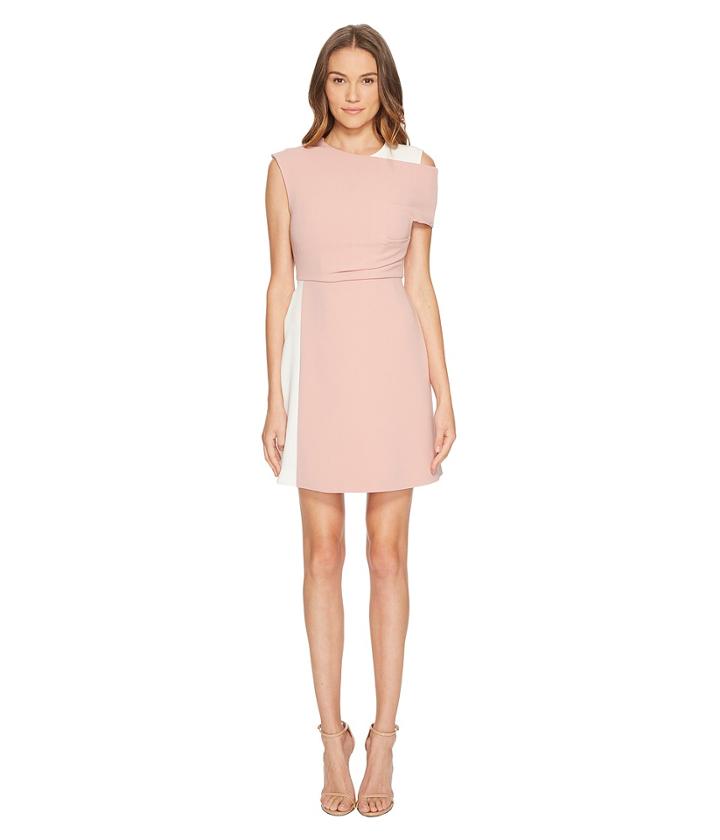 Sportmax Dalmata Cold Shoulder Dress (farid Pink) Women's Dress