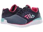 Fila Memory Multiswift 2 Running (fila Navy/aruba Blue) Women's Shoes