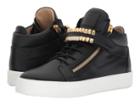 Giuseppe Zanotti May London Mid Top Grill Sneaker (black) Men's Lace Up Casual Shoes
