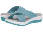 Clarks Arla Elin (aqua Elastic Fabric) Women's Shoes