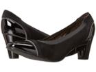 Walking Cradles Regent (black Suede/black Patent) Women's Shoes