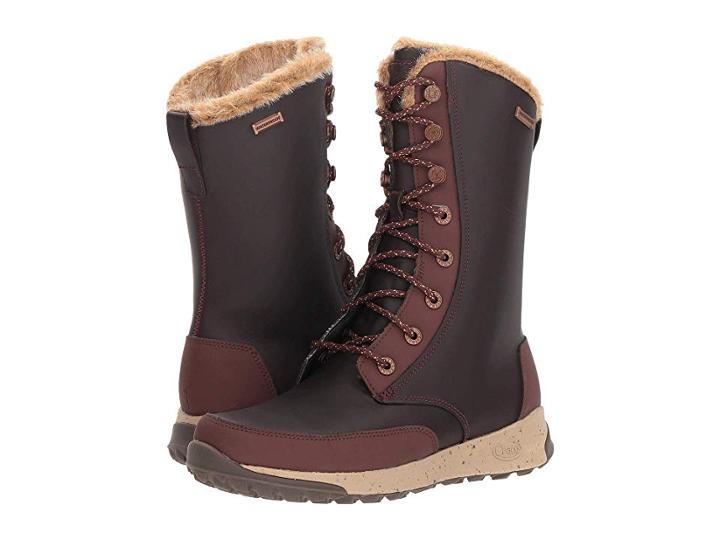 Chaco Borealis Tall Waterproof (mahogany) Women's Shoes