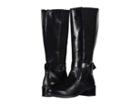 David Tate Amalfi 16 (black Calf Skin) Women's Dress Pull-on Boots