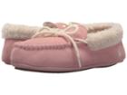 Polo Ralph Lauren Kids Allister (little Kid/big Kid) (light Pink Microsuede) Girl's Shoes