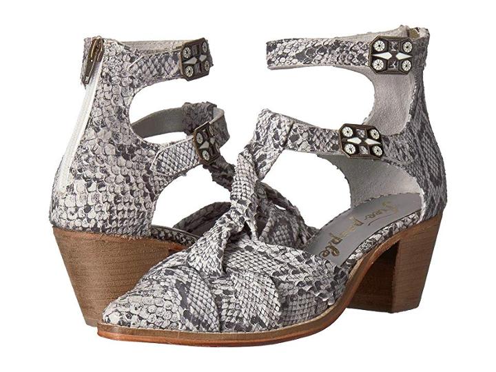 Free People Canosa Ankle Boot (grey Combo) Women's Pull-on Boots