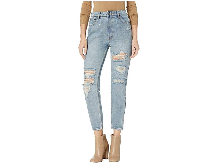 Rvca Piper Jeans In Vintage Blue (vintage Blue) Women's Jeans