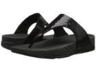 Fitflop Electratm Classic Toe Post (black) Women's Sandals