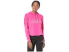 Adidas Team Issue Pullover Hoodie (real Magenta) Women's Clothing
