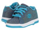 Heelys Split (little Kid/big Kid/adult) (pewter/blue Colorshift) Kids Shoes
