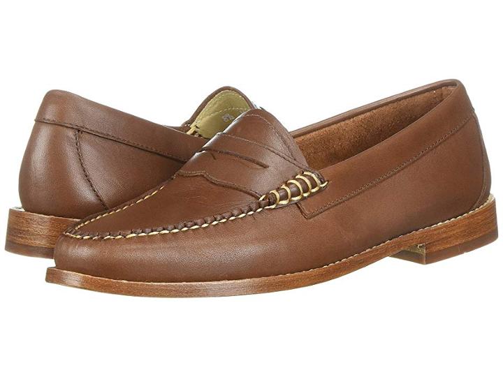 G.h. Bass & Co. Whitney Weejuns (cognac Burnished Full Grain) Women's Shoes