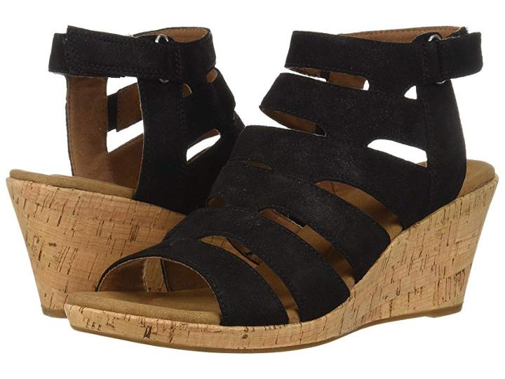 Rockport Briah Banded Sling (black) Women's Shoes