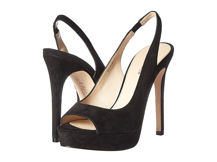 Pelle Moda Oana (black Suede) High Heels