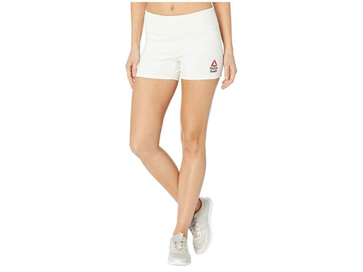 Reebok Crossfit Chase Bootie Shorts (chalk) Women's Shorts