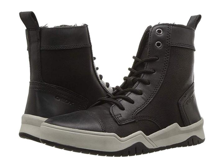 Geox Kids Perth Boy 1 (little Kid/big Kid) (black) Boy's Shoes