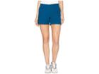 Under Armour Golf Links Shorty 4 (techno Teal/capri Light Heather/techno Teal) Women's Shorts