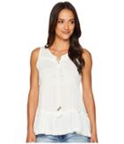 Rock And Roll Cowgirl Tank Top B5-6095 (white) Women's Sleeveless