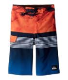 Quiksilver Kids Highline Lava Divison Boardshorts (toddler/little Kids) (navy Blazer) Boy's Swimwear