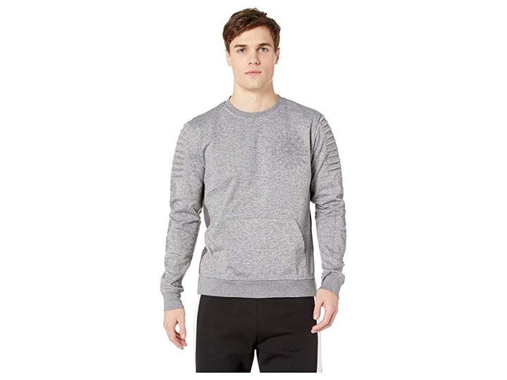 American Fighter Undermine Crew Pullover (cool Grey) Men's Clothing