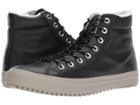 Converse Chuck Taylor(r) All Star(r) Boot Pc Tumbled Leather Hi (black/black/malted) Men's Lace-up Boots