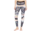 Roxy Daybreak Base Layer Bottom (true Black Pop Snow Lines) Women's Casual Pants