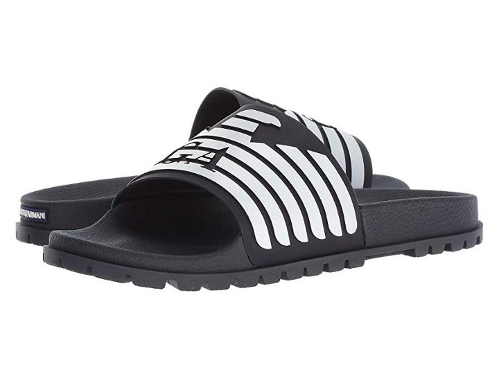 Emporio Armani Eagle Beach Slide (multicolor) Men's Slide Shoes