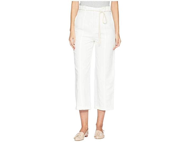 Vince High-rise Crop (off-white) Women's Casual Pants