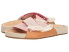 Soludos Crisscross Pool Slide (red/natural) Women's Shoes