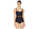 Onzie Velvet Leotard (black) Women's Jumpsuit & Rompers One Piece