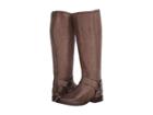 Frye Phillip Harness Tall (grey Extended Soft Vintage Leather) Women's First Walker Shoes