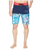 Volcom Lido Block Mod 21 Boardshorts (true Blue) Men's Swimwear