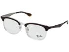 Ray-ban 0rx7112 (transparent Shiny Brown) Fashion Sunglasses
