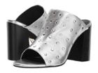 Sol Sana Charlotte Stud Mule (silver Stud) Women's Clog/mule Shoes