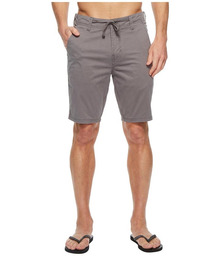 Vissla Maghurst Sanded Twill Walkshorts 20 (gunmetal) Men's Shorts