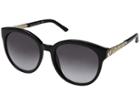 Guess Gf6078 (shiny Black/gradient Smoke) Fashion Sunglasses