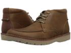 Clarks Vargo Rise (dark Tan Leather) Men's Shoes