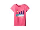 Life Is Good Kids Lake My Day Tee (little Kids/big Kids) (fiesta Pink) Girl's T Shirt