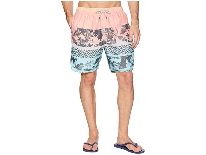 True Grit Waterman Figi Sunset Boardshort (multi) Men's Swimwear