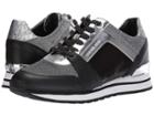 Michael Michael Kors Billie Trainer (black/silver 1) Women's Shoes