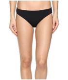 Vince Camuto Fiji Solids Classic Bikini Bottom (black) Women's Swimwear