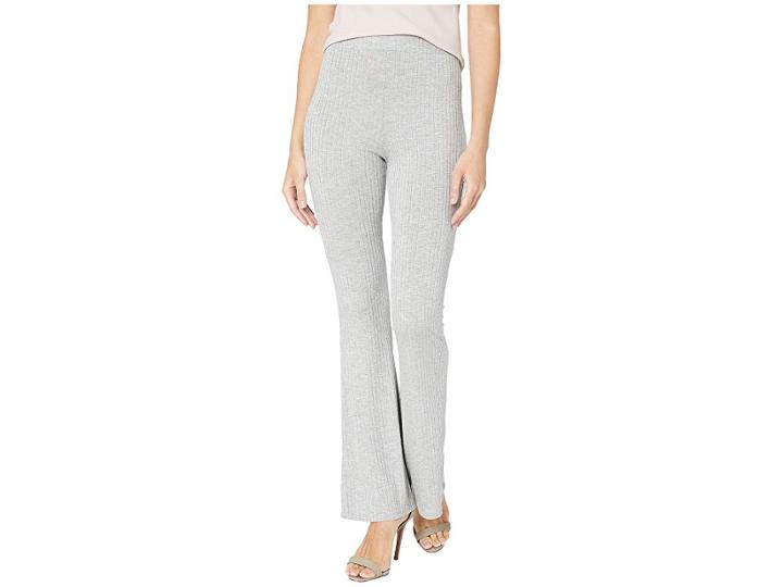 Bcbgeneration Boot Knit Long Pants (heather Grey) Women's Casual Pants