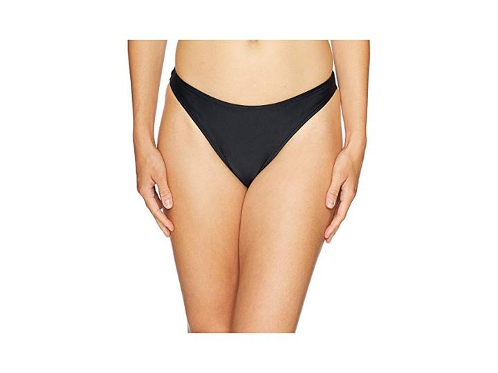 Unique Vintage Jacinda Swim Bottoms (solid Black) Women's Swimwear
