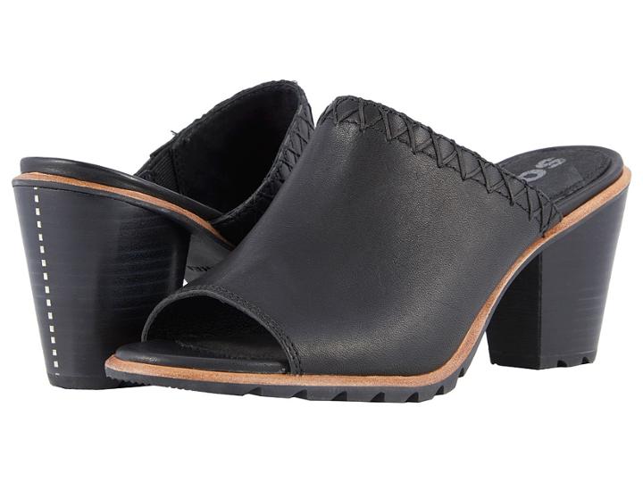 Sorel Nadia Mule (black) Women's Clog/mule Shoes