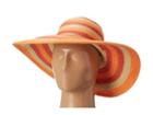 Columbia Sun Ridge Ii Hat (red Hibiscus/orange Blast/natural) Traditional Hats