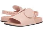 Melissa Shoes Beach Slide Sandal + Disney (pink/black) Women's Sandals