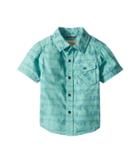 Lucky Brand Kids Short Sleeve Printed Shirt (toddler) (feldspar) Boy's T Shirt