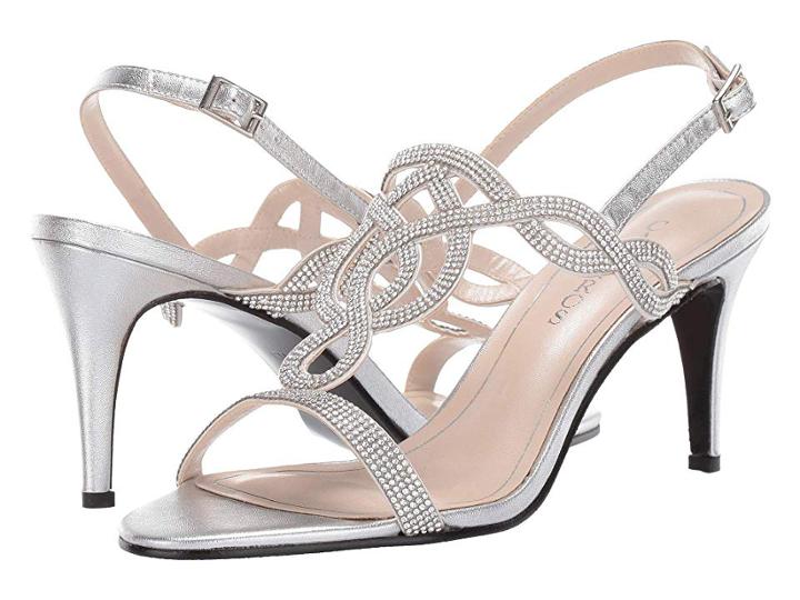 Caparros Pharrell Sandal (silver) High Heels