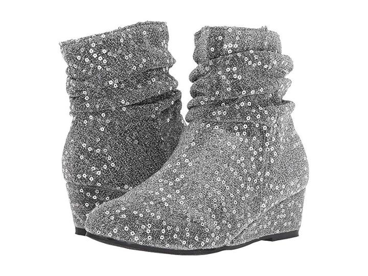 Steve Madden Kids Jcrush (little Kid/big Kid) (pewter) Girls Shoes