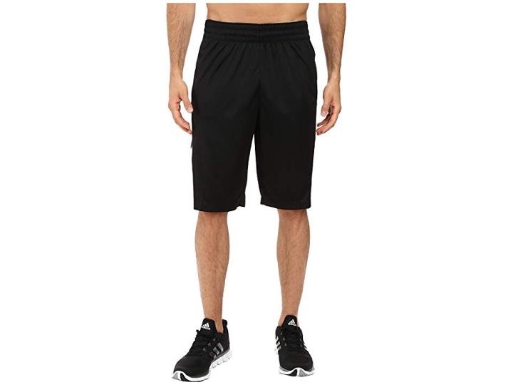 Adidas Team Speed Practice Shorts (black/dark Grey Heather/solid Grey/white) Men's Shorts