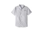 Columbia Kids Tamiamitm Short Sleeve Shirt (little Kids/big Kids) (cool Grey) Boy's Short Sleeve Button Up